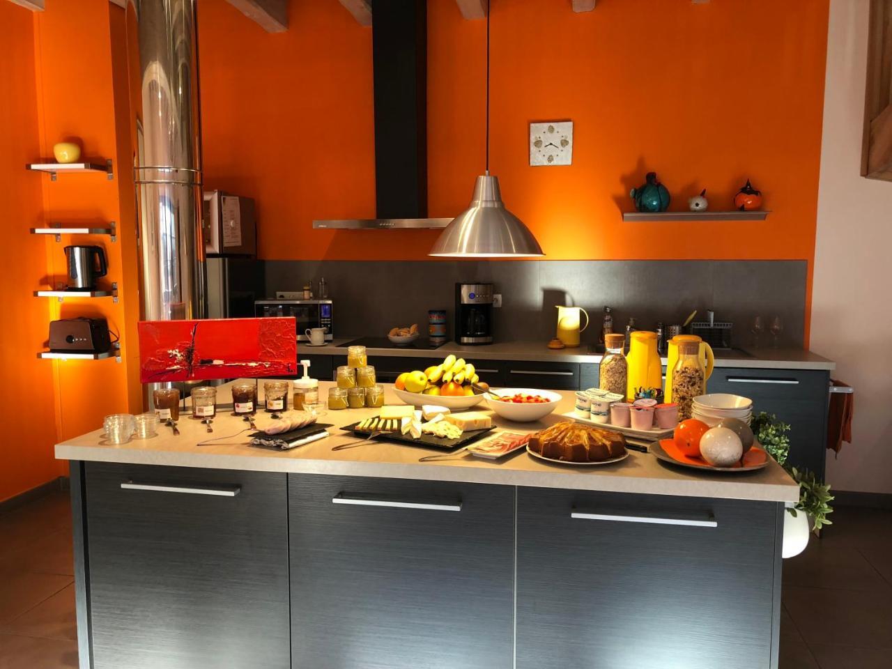 Le Grenier Des Aromes Au Domaine Wittmann Bed and Breakfast Mittelbergheim Buitenkant foto